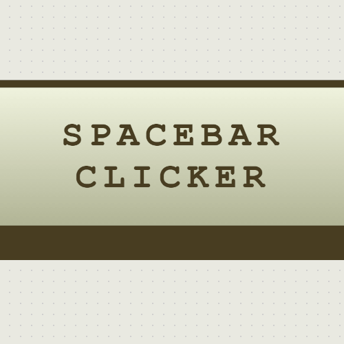 SPACEBAR CLICKER - 6xgames.io SPACEBAR CLICKER icon