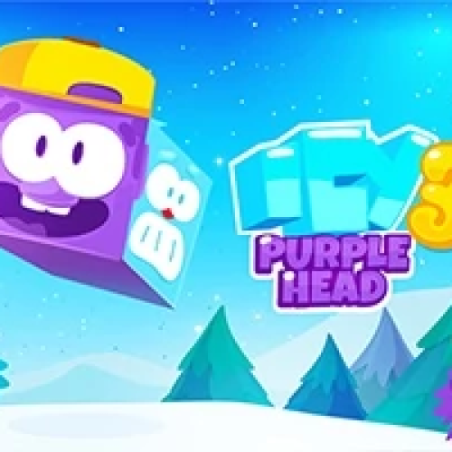 ICY PURPLE HEAD 3 - 6xgames.io ICY PURPLE HEAD 3 icon