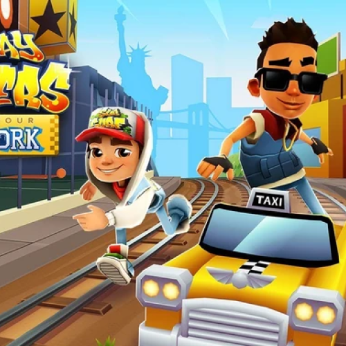 SUBWAY SURFERS NEW YORK - 6xgames.io SUBWAY SURFERS NEW YORK icon