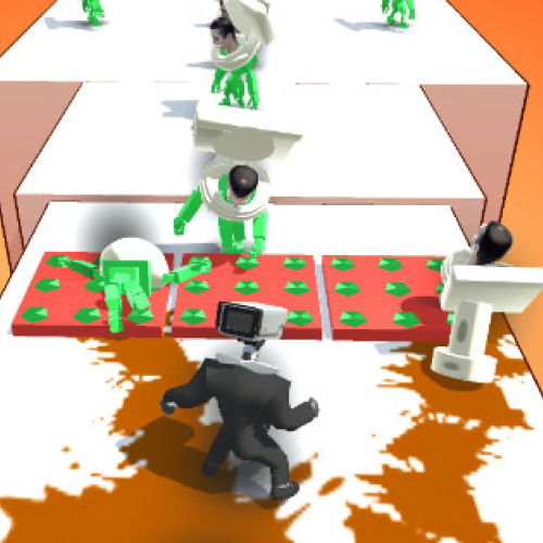 SKIBIDI TOILET RAMPAGE - 6xgames.io SKIBIDI TOILET RAMPAGE icon