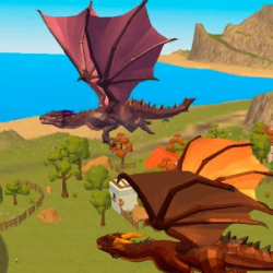 DRAGON SIMULATOR 3D - Play Unblocked on 6xGames.io DRAGON SIMULATOR 3D