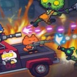 CAT GUNNER SUPER ZOMBIE SHOT - Play Unblocked on 6xGames.io CAT GUNNER SUPER ZOMBIE SHOT