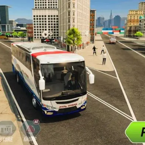 CITY COACH BUS SIMULATOR - 6xgames.io CITY COACH BUS SIMULATOR icon
